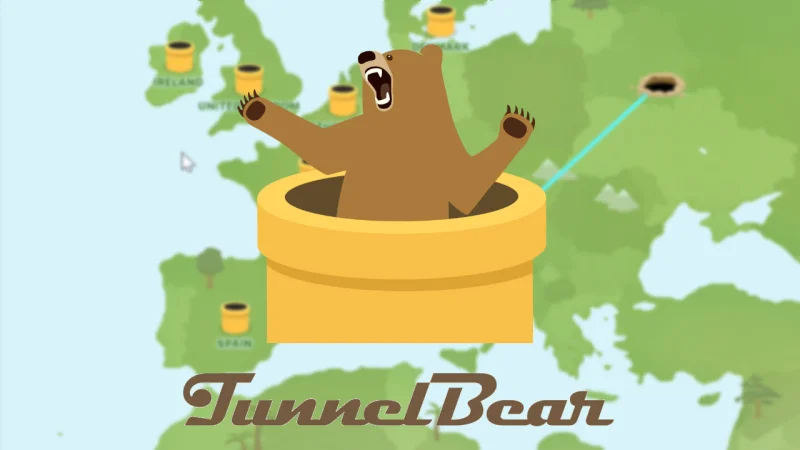 TunnelBear VPN - 1 شهر